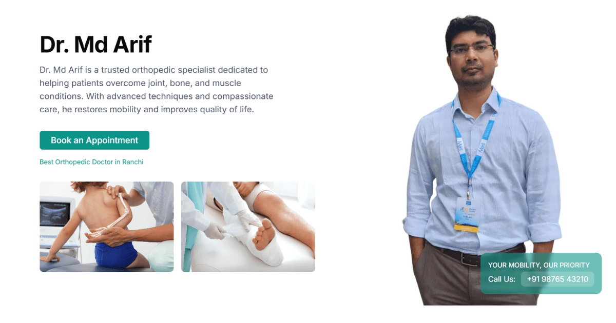 Orthopedic Physician Near Me | Bone & Joint Doctor in Ranchi